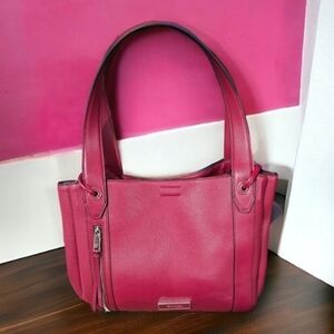 Calvin Klein Leah Tote NWOT Red